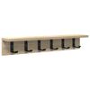vidaXL Wandmontierter nachttisch Sonoma-Eiche 60 x 10.5 x 10.5 cm