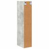 vidaXL H&auml;ngeschrank Beton Grau 20 x 29,5 x 100 cm Holzwerkstoff