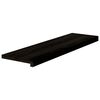 vidaXL Treppenstufen 16 Stk. Dunkelbraun 90x30x2 cm Massivholz Eiche