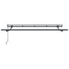 vidaXL Einziehbare Markise Braun 350 x 200 cm Stoff