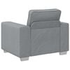 vidaXL Sofa Hellgrau 100 x 80 x 82 cm Stoff