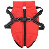 vidaXL Hundemantel Rot L40 Fleece und Polyester