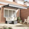 vidaXL Markisenrahmen Anthrazit 3 x 2 m Metall