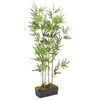 vidaXL Bambusbaum K&uuml;nstlich 552 Bl&auml;tter 120 cm Gr&uuml;n