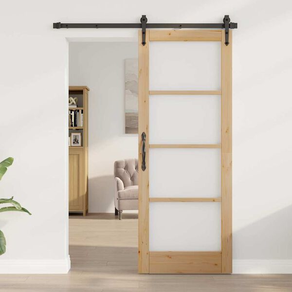 vidaXL Interior T&uuml;r ORKDAL Braun 78 x 202 cm