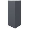 vidaXL Pflanzk&uuml;bel 2 Stk. Anthrazit Dreieckig 40x34,5x70 cm Stahl