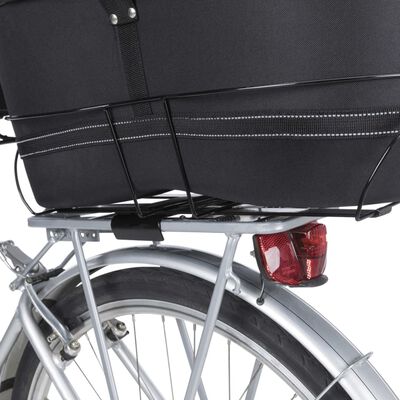 TRIXIE Fahrradkorb für Haustiere Hinten 29×49×60 cm Schwarz
