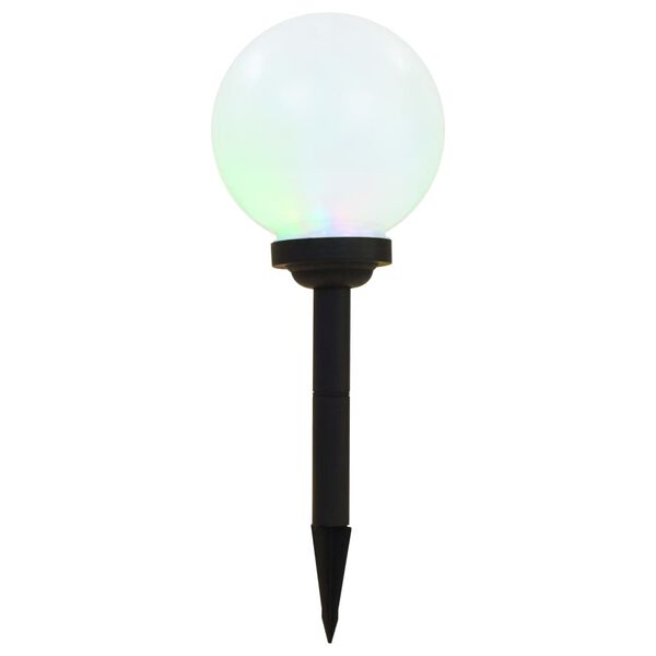 vidaXL Au&szlig;en-Solarlampen 6 Stk. LED Kugel 20 cm RGB