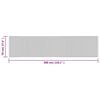 vidaXL Teppich Rechteckig Dunkelbraun 70x300 cm Bambus