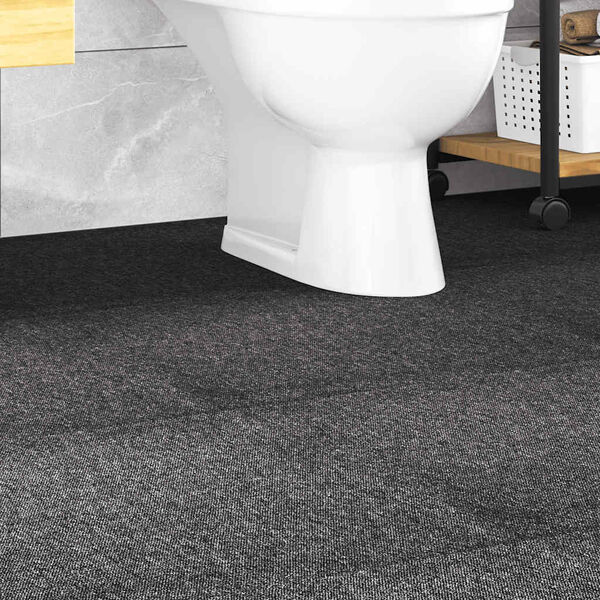 vidaXL Teppichfliesen 20 Stk. 5 m&sup2; 50x50 cm Anthrazit