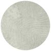 vidaXL Bereichsteppiche Rund PALMERAS Gr&uuml;n &Oslash; 200 CM Polyester
