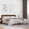 vidaXL Bettgestell R&auml;uchereiche 180x200 cm Holzwerkstoff und Metall