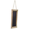 vidaXL Tafel 3 Stk. 30&times;70 cm Massivholz Teak