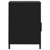 vidaXL Nachttische 2 Stk. Schwarz 35x35x51 cm Stahl