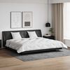 vidaXL Winterbettdecke mit Kissen 3 pcs Wei&szlig; Mikrofaser