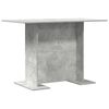 vidaXL Esstisch Betongrau 110x60x75 cm Holzwerkstoff