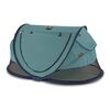 DERYAN Pop-up-Kinder-Reisebett mit Moskitonetz Luxe Ozeanblau