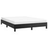 vidaXL Bettgestell Schwarz 140x200 cm Kunstleder