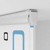 vidaXL Duschrollo mit Kassette 130x240 cm Stoffbreite 126 cm