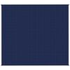 vidaXL Gewichtsdecke Blau 200x220 cm 13 kg Stoff