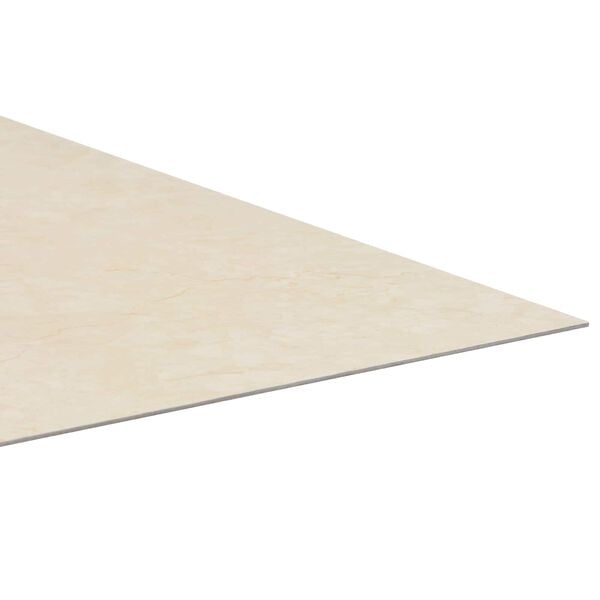 vidaXL Bodenplanken 55 pcs Beige 5,11 m&sup2; PVC