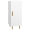vidaXL Sideboard Wei&szlig; 34,5x34x90 cm Holzwerkstoff