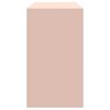 vidaXL Aufbewahrungsschrank Rosa 90 x 40 x 70 cm Stahl