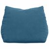 vidaXL R&uuml;ckenkissen Blau 45 x 20 x 35 cm Cordstoff