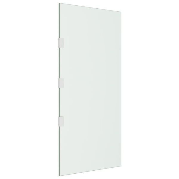 vidaXL Seitenwand f&uuml;r Vordach Transparent 50x100 cm Hartglas