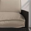 vidaXL Kissenset 3 pcs Taupe Oxford-Stoff