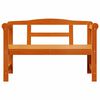 vidaXL Bank Outdoor Braun 119 x 44 x 76 cm Massives Kiefernholz