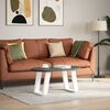 vidaXL Couchtischbeine U-Form 2 Stk. Wei&szlig; 38x(42-43) cm Stahl