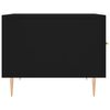 vidaXL Couchtisch Schwarz 50x50x40 cm Holzwerkstoff