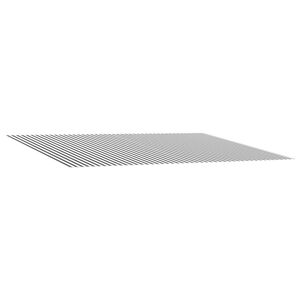 vidaXL Markisenersatzstoff Anthrazit und Wei&szlig; 400 x 350 cm Polyester