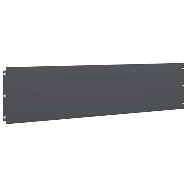 vidaXL Rasenkanten 10 Stk. Anthrazit 25x103 cm Kaltgewalzter Stahl