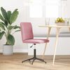 vidaXL Esszimmerstuhl Rosa Samt