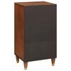 vidaXL Sideboard Braun 40 x 33,5 x 75 cm Massivholz Mango