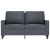 vidaXL 2-Sitzer-Sofa Dunkelgrau 120 cm Samt