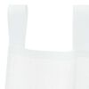 vidaXL Voile-Vorhang mit Vorh&auml;ngen 2 pcs Wei&szlig; 225 x 140 cm Polyester