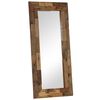 vidaXL Spiegel Altholz 50&times;110 cm