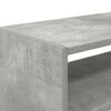 vidaXL Schuhregale 2 Stk. Stapelbar Betongrau 60x30x30,5 cm