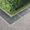 vidaXL Gitter Silber 100 x 50 x 2 cm Feuerverzinkter Stahl