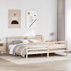 vidaXL Massivholzbett ohne Matratze 200x200 cm Kiefer