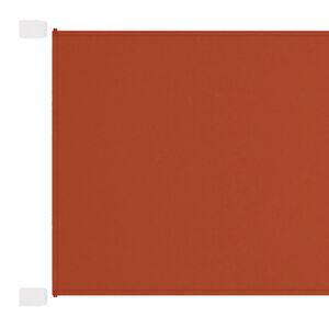 vidaXL Senkrechtmarkise Terrakotta 140x420 cm Oxford-Gewebe