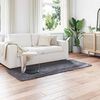 vidaXL Kunstschaffell Teppich Tafalla Anthrazit 100 x 200 cm Polyester