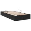 vidaXL Aufbewahrungsbett mit Matratze Schwarz 90 x 190 cm Samt