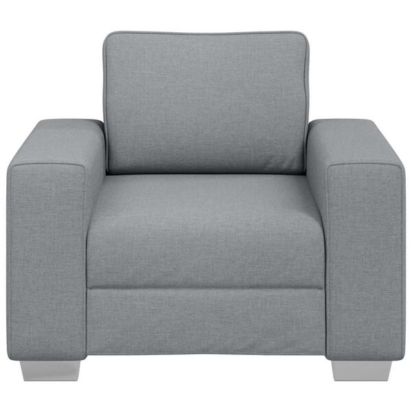 vidaXL Sofa Hellgrau 100 x 77 x 82 cm Stoff