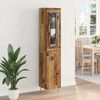vidaXL Highboard 2 pcs Altholz Holzwerkstoff