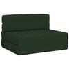 vidaXL Klappsofa Bett Dunkelgr&uuml;n 70 x 72 x 60 cm Stoff