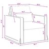 vidaXL Sofa 2 pcs Hellgrau